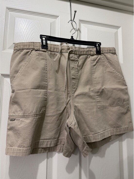 Blassport Pants - Blassport Khaki Elastic Waist Shorts 14